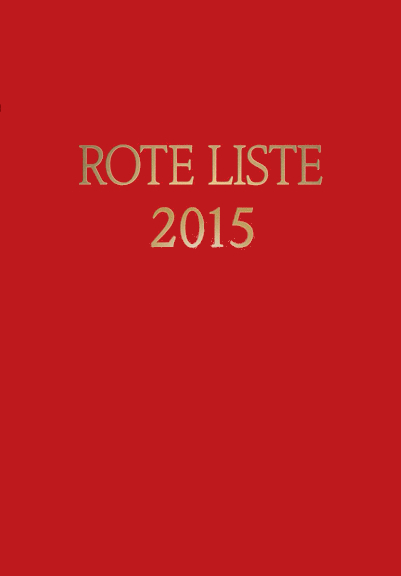 ROTE LISTE&reg; 2015 Buchausgabe - Einzelausgabe