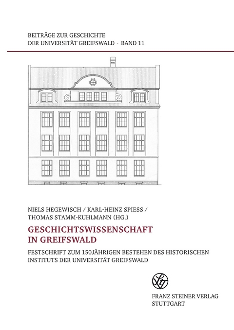 Geschichtswissenschaft in Greifswald - 
