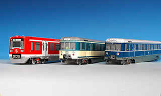 BastelmappenSet S-Bahn Hamburg H0 - Baureihe 474, ET 171und ET 471