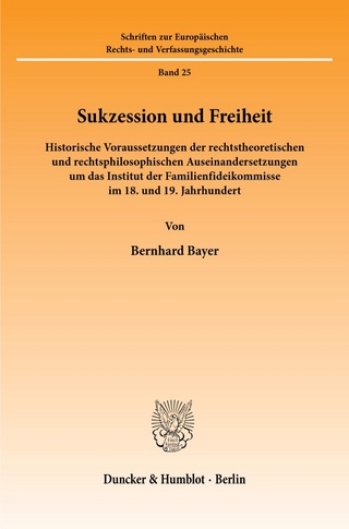Sukzession und Freiheit.