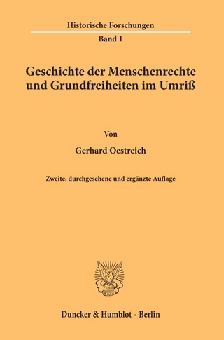 Geschichte der Menschenrechte und Grundfreiheiten im Umriß.