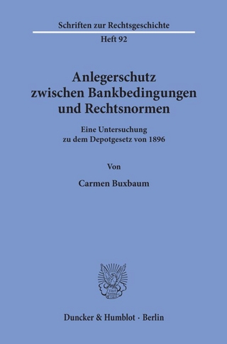 Anlegerschutz zwischen Bankbedingungen und Rechtsnormen.