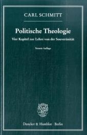 Politische Theologie. - Carl Schmitt