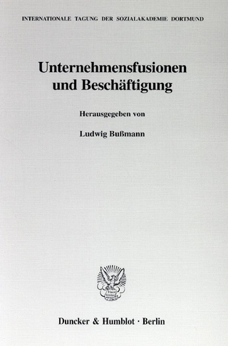 Unternehmensfusionen und Beschäftigung.