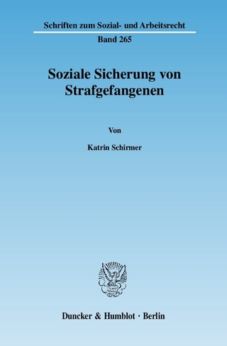 Soziale Sicherung von Strafgefangenen.