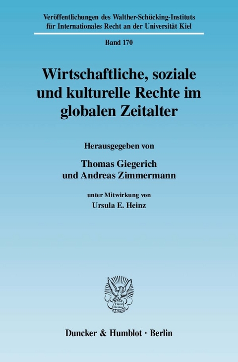 Wirtschaftliche, soziale und kulturelle Rechte im globalen Zeitalter. - 