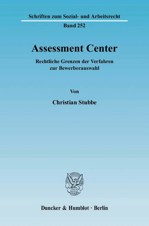 Assessment Center. - Christian Stubbe