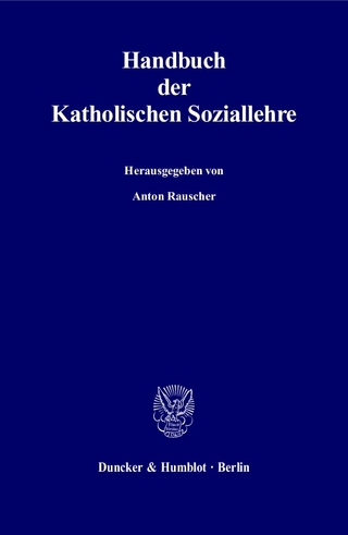 Handbuch der Katholischen Soziallehre.