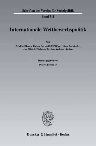 Internationale Wettbewerbspolitik.