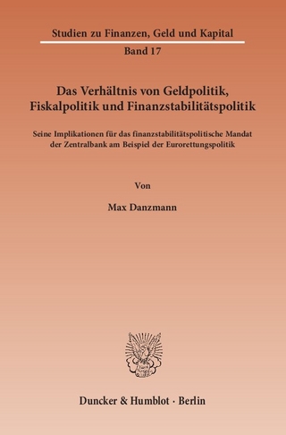 Das Verhältnis von Geldpolitik, Fiskalpolitik und Finanzstabilitätspolitik.