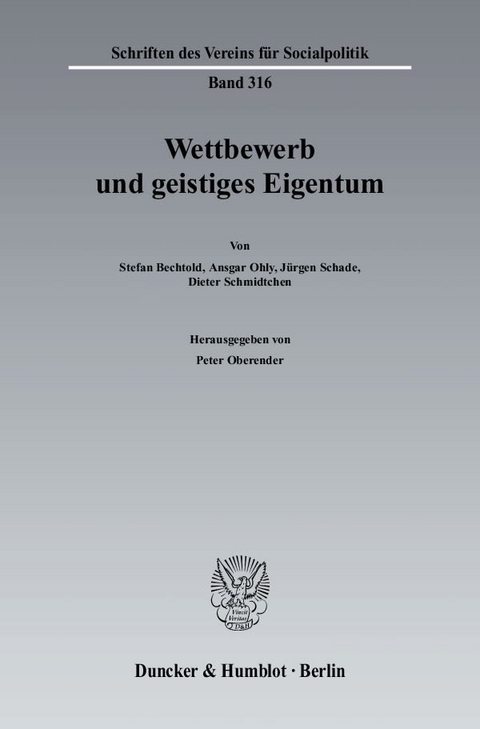 Wettbewerb und geistiges Eigentum. - 