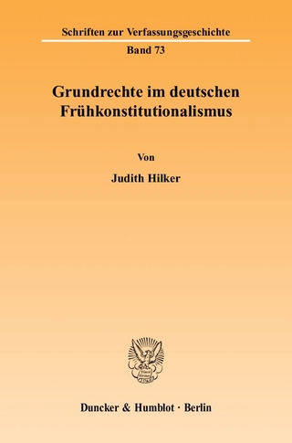 Grundrechte im deutschen Frühkonstitutionalismus.