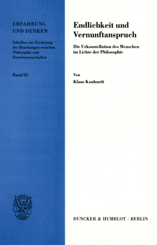 Endlichkeit und Vernunftanspruch.