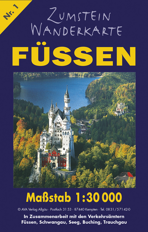 Zumstein Wanderkarte F&uuml;ssen