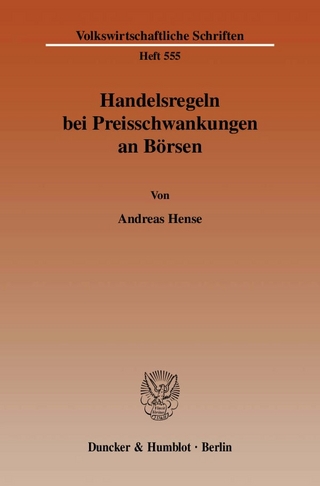 Handelsregeln bei Preisschwankungen an Börsen.