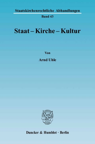 Staat - Kirche - Kultur.
