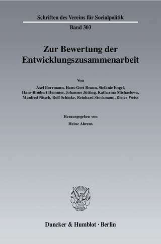 Zur Bewertung der Entwicklungszusammenarbeit.