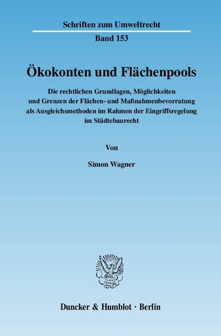 Ökokonten und Flächenpools.