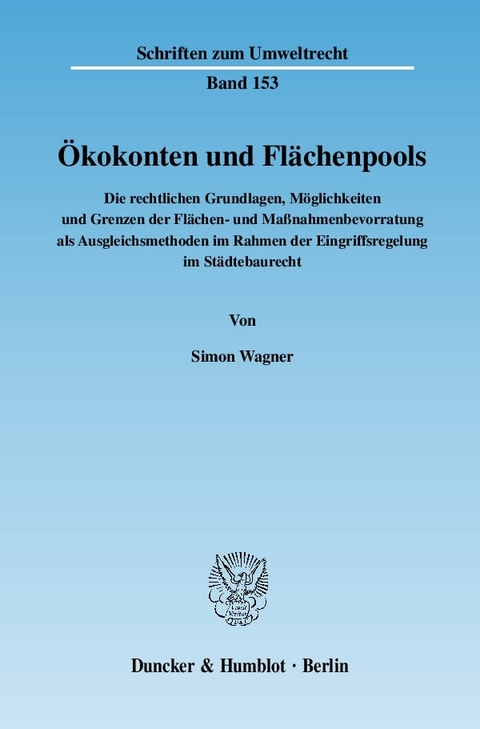 &Ouml;kokonten und Fl&auml;chenpools. - Simon Wagner