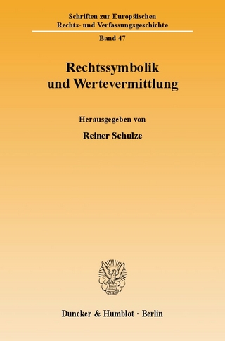 Rechtssymbolik und Wertevermittlung.