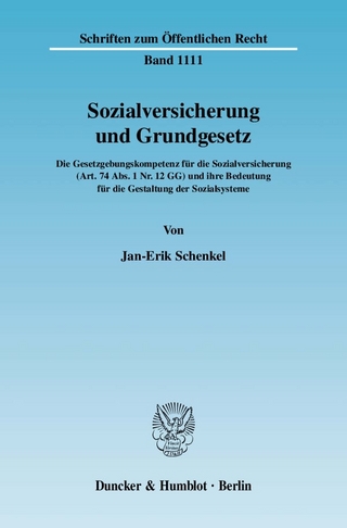 Sozialversicherung und Grundgesetz.