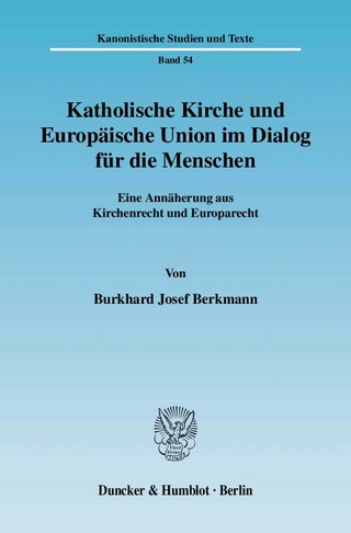 Katholische Kirche und Europäische Union im Dialog für die Menschen.