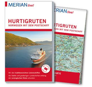 MERIAN live! Reiseführer Hurtigruten Norwegen mit dem Postschiff