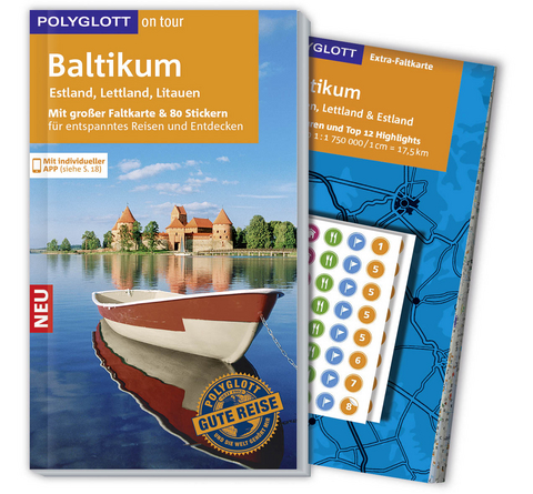 POLYGLOTT on tour Reisef&uuml;hrer Baltikum - Jochen K&ouml;nnecke, Stefanie Bisping, Wolfgang R&ouml;ssig