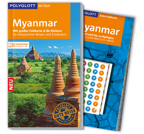 POLYGLOTT on tour Reisef&uuml;hrer Myanmar - Martin H. Petrich