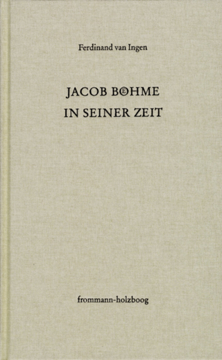Jacob Böhme in seiner Zeit