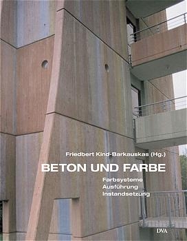 Beton und Farbe