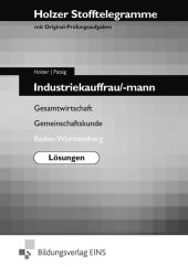 Stofftelegramme Industriekauffrau/mann - Volker Holzer, Ulrich Patzig
