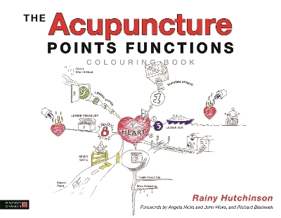The Acupuncture Points Functions Colouring Book - Rainy Hutchinson