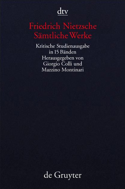 S&auml;mtliche Werke - Friedrich Nietzsche
