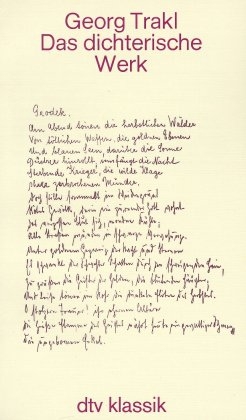 Das dichterische Werk - Georg Trakl