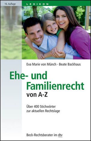 Ehe- und Familienrecht von A - Z