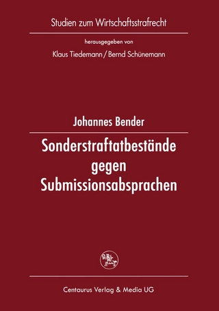 Sonderstraftatbestände gegen Submissionsabsprachen