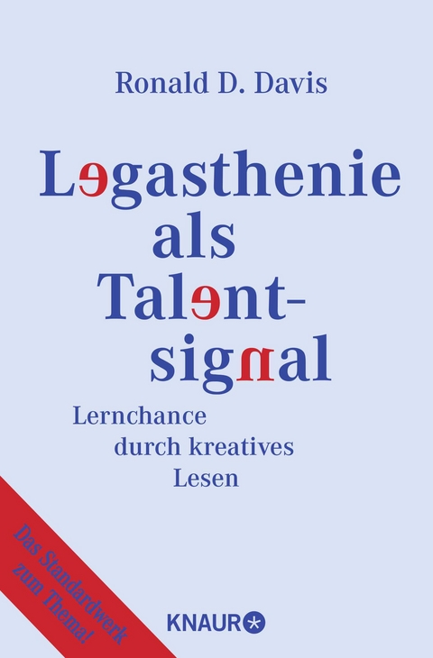 Legasthenie als Talentsignal - Ronald D. Davis