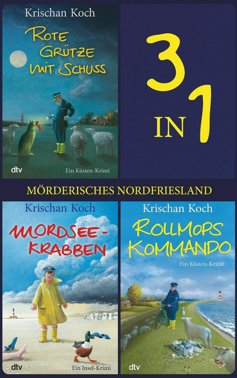 M&ouml;rderisches Nordfriesland (3in1-Bundle) - Krischan Koch