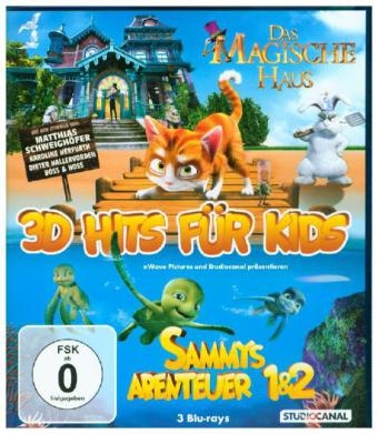 3D Hits f&uuml;r Kids, 3 Blu-rays