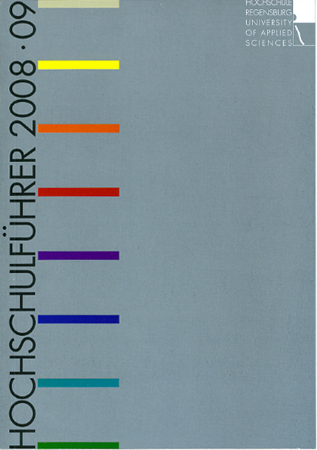 Hochschulf&uuml;hrer der Fachhochschule Regensburg 2008/09