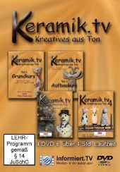 Kreatives aus Ton. 4 DVDs in einer Box - Ingrid Oswald