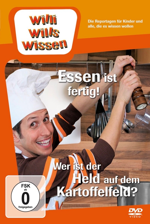 Willi will's wissen - Essen ist fertig! / Wer ist der Held auf dem Kartoffelfeld?, 1 DVD