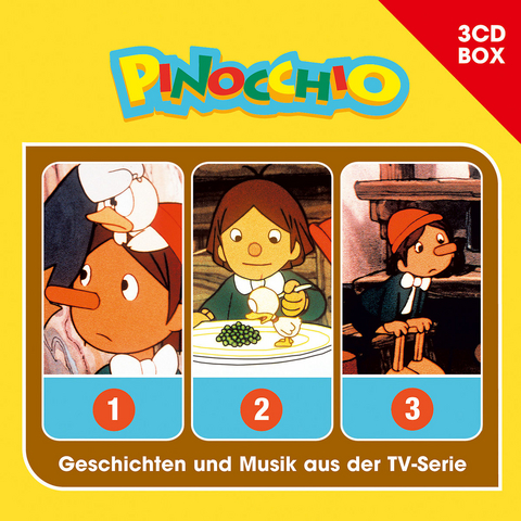 Pinocchio - 3-CD H&ouml;rspielbox, 3 Audio-CDs