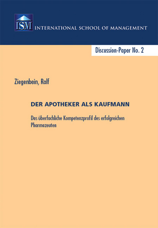 Der Apotheker als Kaufmann