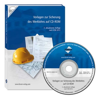 Vorlagen zur Sicherung des Werklohns auf CD-ROM