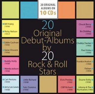 20 Original Debut-Albums by 20 Rock & Roll Stars, 10 Audio-CDs