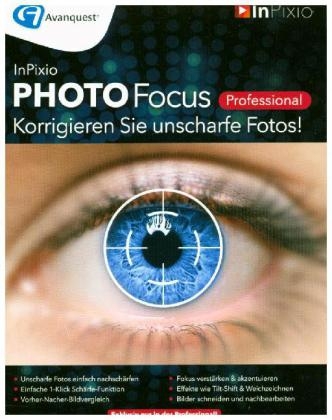InPixio Photo Focus Professional, 1 DVD-ROM