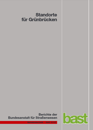 Standorte für Grünbrücken