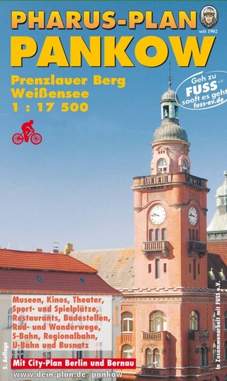 Pharus-Plan Pankow, Prenzlauer Berg, Weißensee